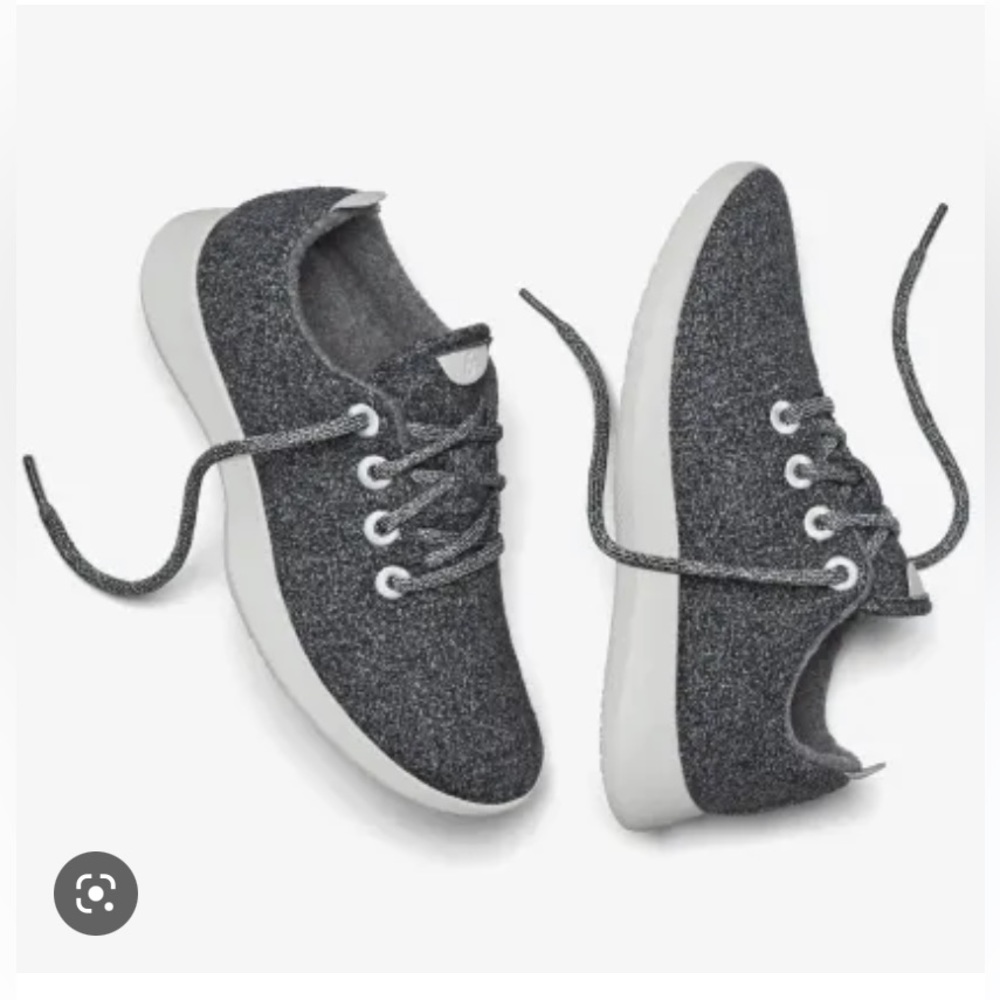 ALLBIRDS Gray Wool Runners Washable Sustainable Sneakers Size 10